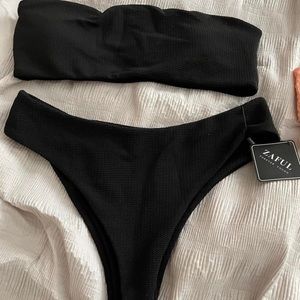 ZAFUL black bikini. Never worn.